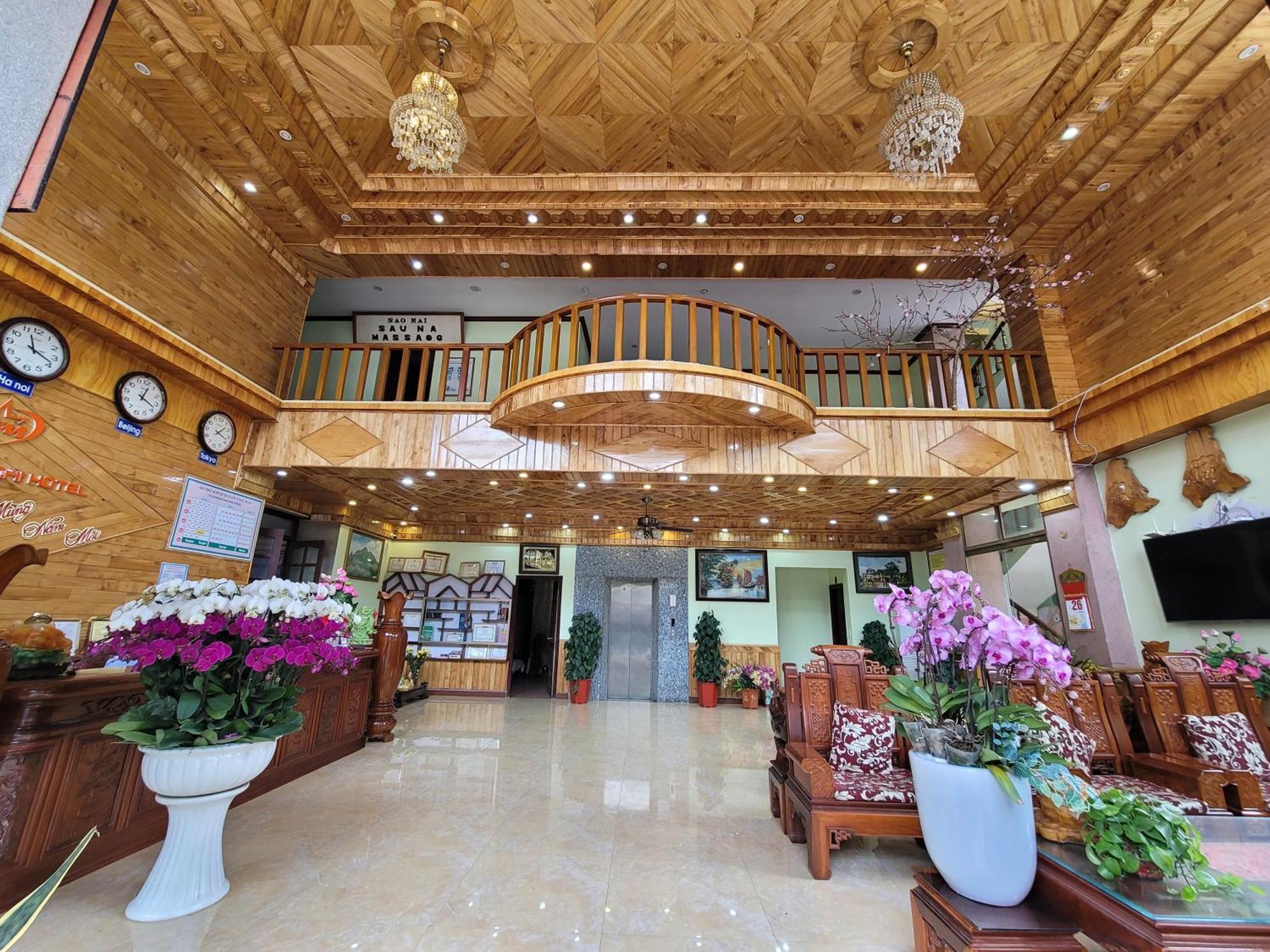 Sao Mai Bac Ha Hotel Exterior photo